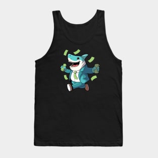 Suited Shark! Tank Top